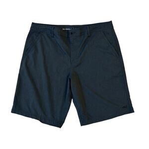 O'Neill Men's Black Shorts Hybrid Big and Tall